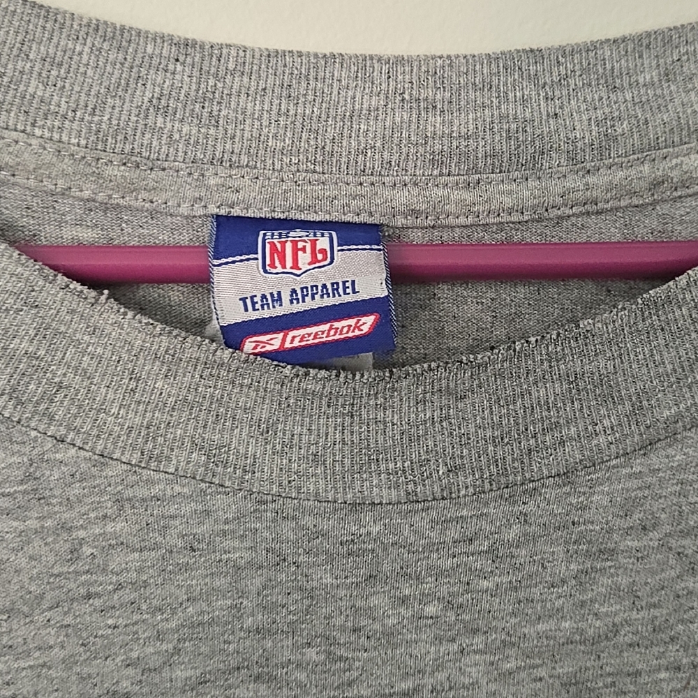 Reebok XL Vintage NFL Washington Redskins 70th Anniversary T-Shirt Gray Sporty - Picture 9 of 12